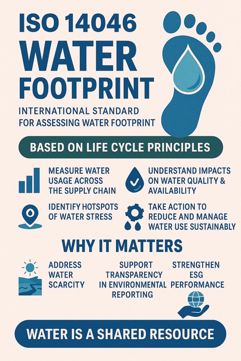 ISO 14046 Su Ayak İzi Hesaplaması Danışmanlığı